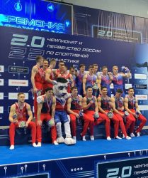 Команда г. Москва заняла 3 место в мужском командном первенстве на чемпионате России в г. Казань