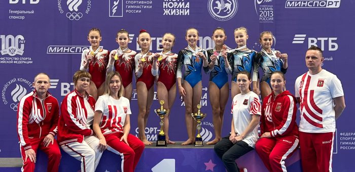 Первенство России по спортивной гимнастике  2023 (командные соревнования юниорки, девушки) г. Казань