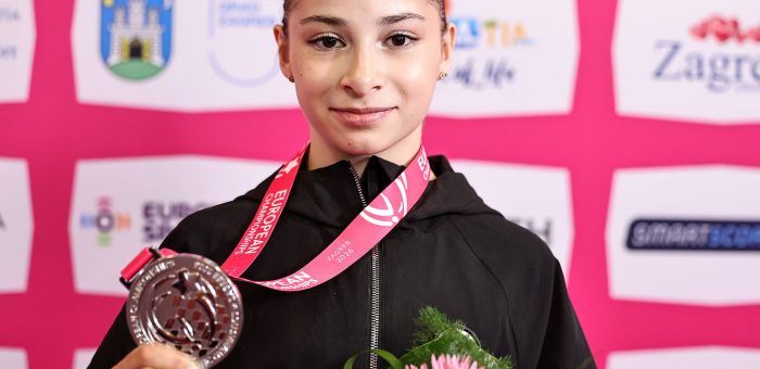 Анна Калмыкова — серебряный призёр чемпионата Европы в личном многоборье!